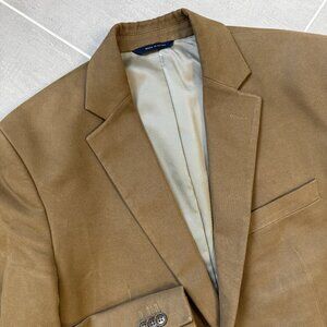 Banana Republic Brown Moleskin Sport Coat Jacket sz 42L